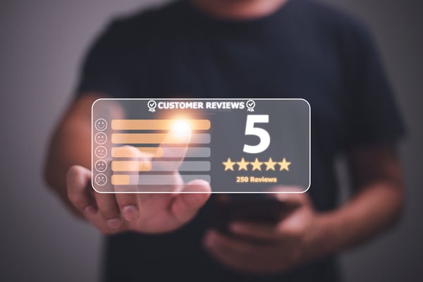 customer-review-good-rating-concept-customer-review-by-five-star-feedback-positive-customer-feedback-testimonial